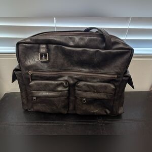 Samo Ondoh Large Pocket Utility Bag Baked Mocha